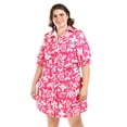 thumbnail image 4 of Vestido camisero Roman Fashion Tallas Extras 4326 fucsia 38, 4 of 6