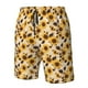 thumbnail image 4 of Balery Vintage Plaid Cute Sunflower Traje de Baño Estilo Hawaiano para Hombre, Shorts de Secado Rápido con Bolsillos-3X-Large, 4 of 6