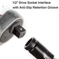 thumbnail image 5 of Flexible Socket Extension Bar, 1/2 Inch Flexible Socket Extension Shaft, Electric Wrench Connecting Rod, Universal Joint Extender for Ratchet Spanner Repair, 5 of 6