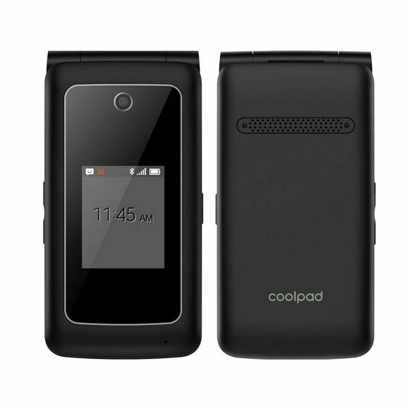 Coolpad Snap Débloqué 4G LTE Flip Smartphone Noir - Tout Nouveau