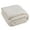 Off-White, variant on Plush Textured Waffle Knit 60”L x 50”W Lightweight Reversible Microfiber Sherpa Throw Blanket for Adults, Kids, Pets, Beds, Couches and Loveseats in Charcoal Gray