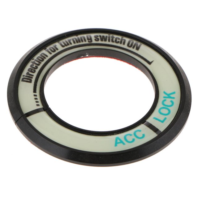 Etiqueta Engomada Del Dominante de La Cubierta Del Interruptor de Ignición Del Coche para Excelle Negro Soledad Anillo de encendido del botón de encendido del interruptor de encendido
