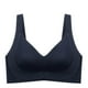thumbnail image 4 of Brasier sin Varillas Mujer Sujetador Suave, Transpirable y Cómodo de Talla Grande para Mujer Grande, 4 of 4