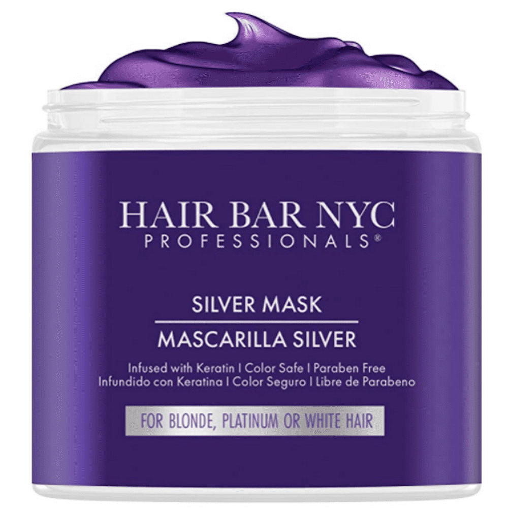 Silver Mask Purple Hair Mask Toner is a Triple Power Toning Mask for Blonde Hair, Silver Hair