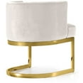 thumbnail image 5 of Meridian Furniture Gianna Cream Velvet Dining Chair, 5 of 5