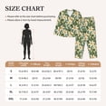 thumbnail image 4 of Sikiie Lilies Flowers Women's Long-Sleeve Shirt and Full-Length Bottom Pajama Set (s-xxl)-Medium, 4 of 7