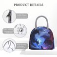 thumbnail image 4 of Disketp Red And Blue Fire Dragon Bolsa Térmica para Almuerzo, Lonchera con Abertura Amplia y Gran Capacidad, Organizador Reutilizable para Mujeres, Hombres y Adultos, 4 of 6