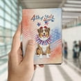 thumbnail image 4 of 4th of July Australian Shepherd Celebrates Independence Day Travel Passport Wallet Aussie Dog Lover Gifts PU Leather Passport Holder Cover - 12010, 4 of 5