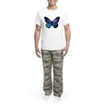 thumbnail image 5 of CafePress - Galactic Butterfly Pajamas - Men's Light Loose Fit Cotton Pajama Set, 5 of 7