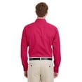thumbnail image 3 of Mens Foundation 100% Cotton Long-Sleeve Twill Shirt with Teflono-M581, 3 of 3