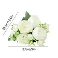thumbnail image 3 of JeashCHAT Peonies Artificial Flowers, Artificial Peony Bouquet Silk Peonies Flowers Fake Flowers Spring Flowers for Table Centerpieces Wedding Party Office Home Decorations, 3 of 6