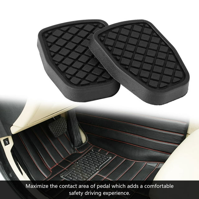 Standard Brake Pedal Cover, 2 PCS Brake Pedal Pad, Car Accessories Brake Pads Part For Brake Replacement