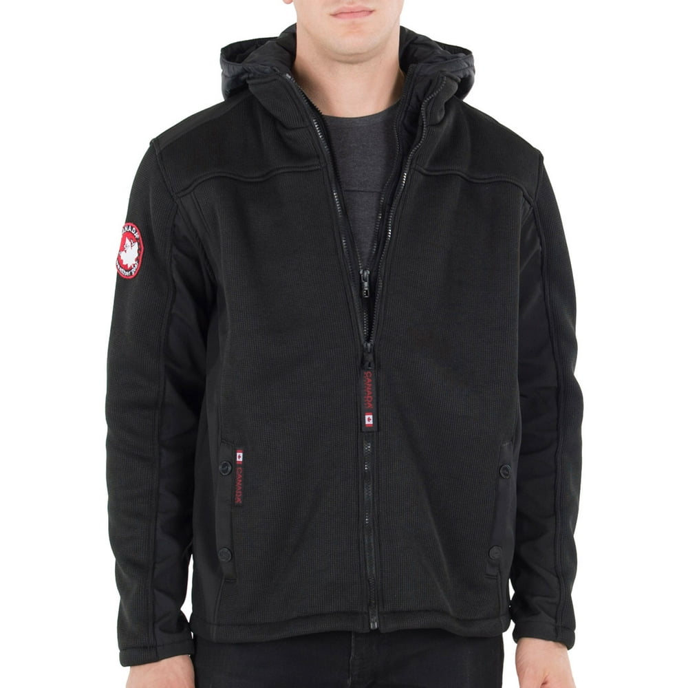 canada weather gear men's 4 pocket hooded parka