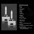 thumbnail image 2 of For Buick Enclave 2008 2009 2010 2011 2012 HID Xenon Headlight Bulbs D1S High/Low Beam 2pc, 2 of 13