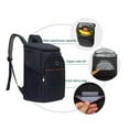 thumbnail image 3 of 18L Backpack Insulated Leak- Large Capacity Lightweight Dark Blue, 3 of 8