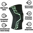 thumbnail image 3 of Spring Silicone Sports Knee Pads Basketball Sports Goods Compression Knee Pads, 3 of 5