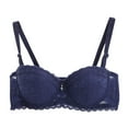 thumbnail image 2 of Darzheoy Women's Sexy Thin Lace Bra Adjusted Type Cross Border Foreign Trade Bra Womens Sports Bras 36/80B, 2 of 6