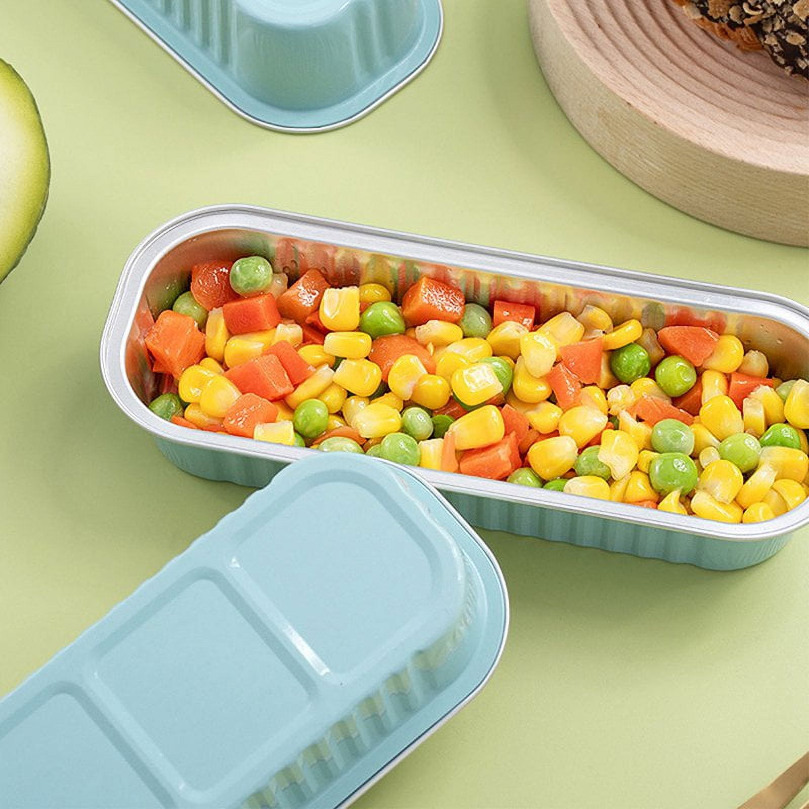 10Pcs Disposable Aluminum Foil Tin Box Loaf Baking Pans Cake Baking Pans Tins Containers Grilling Tray Walmart