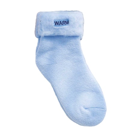 HNMKIU Women s Velvet Thermal Socks for Sleeping and Winter Comfort Soft Cozy Homewear Blue One Size