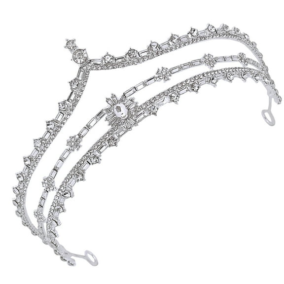 unbranded  Bride Headband Bachelorette Party Supplies Bridal Hair Accessories Hairpin Miss Silver