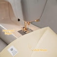 thumbnail image 4 of Mantel BRILLMAX redondo beige de 305 cm de poliéster para boda, 6 unidades, 4 of 7