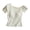 White, variant on Women's Cotton Pajama Top Short Sleeve Round Neck Night T-shirt Built-in Bra Pads Thin Sleepwear