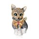 thumbnail image 1 of CHAO Personalidad de la moda lindo ojo verde gatito broche aleación con diamantes goteo aceite accesorios de ropa, 1 of 5