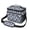 Paisley and Damask-1, variant on Pink and Yellow Tie Dye Pattern Insulated Lunch Box for Women Men, Medium Leakproof Cooler Bag with Adjustable Strap, 10"x6.7"x8"
