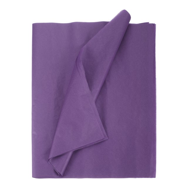 Unique Bargains 50 Sheets Tissue Paper 14" x 20", Tissue Paper for Gift Bags Tissue Paper Dark Purple for Gift Wrapping