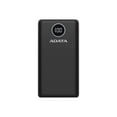 thumbnail image 2 of ADATA P20000QCD - Power bank - 20000 mAh - 74 Wh - 18 Watt - PD 3.0, QC 3.0 - 4 output connectors (USB, USB-C) - on cable: USB-C - black, 2 of 7