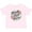 AD-Pink, variant on Inktastic Though She Be but Little She is Fierce with Flower Circle Illustration Girls Baby T-Shirt