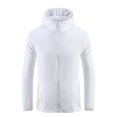 thumbnail image 1 of Weiqiqre Mens Lightweight Running Jacket Sun Protection Top Solid Color Long Sleeved Hooded Top, 1 of 7