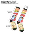 thumbnail image 2 of Masiiu Bluey Print Adult Crew socks, Comfortable Novelty Colorful Patterned, Breathable, Stylish Colorblock for Men Women, 2 of 6