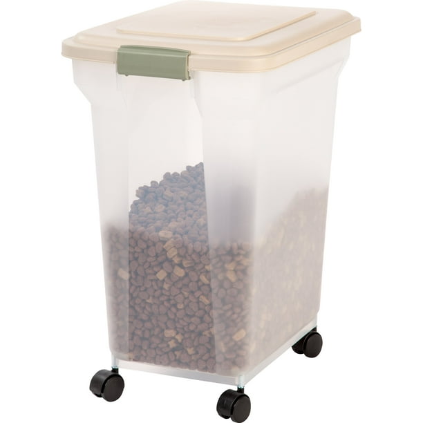 Contenedor de comida para perros IRIS USA WeatherPro 42 kg