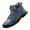 Dark Blue, variant on Men's Comfortable Casual Leather Handmade Leather Boots – Waterproof Spacious Toe Box Non-Slip Arch Support Loafers Outdoor Leather Shoes