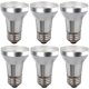 thumbnail image 1 of -6 paquetes, lámpara halógena, transparente, regulable, 2900 K blanco cálido, base E26, más adecuada para iluminación clave, iluminación de riel, tanque de agua integrado, cubierta de estufa, ilu, 1 of 5