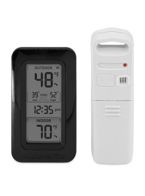 AcuRite Digital Thermometer with Outdoor Temperature, 835DI