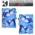 thumbnail image 5 of KAIYANG Para iPad Pro 11 (2022) / (2021) / (2020) / (2018) / Air 11 (2024) / Air (2020) / Air (2022) Patrón Mariposa Multicolor, 5 of 5