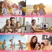 Zostuic Digital Camera, 1080P 44MP Vlogging Camera 16X Zoom Compact Portable Mini Rechargeable Kids Camera with 32GB Card