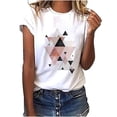 thumbnail image 2 of Pntutb, blusa Harajuku con estampado gráfico geométrico para mujer, camiseta holgada con cuello redondo para mujer, tops Pntutb Pntutb-139, 2 of 9