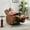 Massage heating | 54CM seat width | linen | brown, variant on Heated Electric Recliner Chair for Adults,360 Swivel Rocker Recliner with Massage & Heat, Glider Rocking Chair for Living Room, Nursery,Plush Comfort