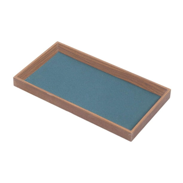 Exhibidor de joyas para collares, anillos, pulseras y pendientes. Ligero. Ideal para mostrador. Verde