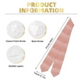 thumbnail image 3 of Haiem Rose Gold Glitter Pattern Graduation Stole 2024 | Premium Satin Sash for Graduation Ceremony, 3 of 7