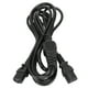 thumbnail image 4 of Cable de alimentación para computadora 5-15P macho a doble IEC320 C13 hembra en forma de Y Cable de fuente de alimentación para PC Enchufe de EE. UU. 125-250 V 2 m / 6,6 pies (JD3263), 4 of 5