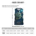 thumbnail image 4 of Pofeuu Artistic Turtle Earth Print Basketball Jersey, Shirts for Men Youth Basketball Jersey Crew Neck-4X-Large, 4 of 6