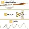 thumbnail image 2 of DAYBETTER USB LED Strip Lights, 5V, 16.4FT 300LEDs, Warm White, Flexible USB Powered, Cuttable, for Living Room,Bedroom, 2 of 7