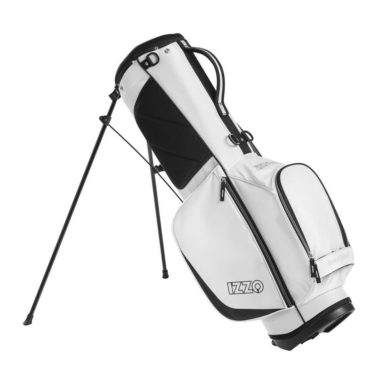 Izzo Golf Ultra-Lite Stand Bag - White, Only 3.2 lbs - Walmart.com