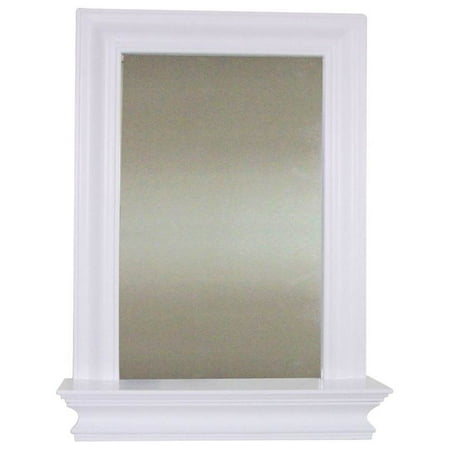 Elegant Home Fashions 6650 Stratford Wall Mirror with Shelf