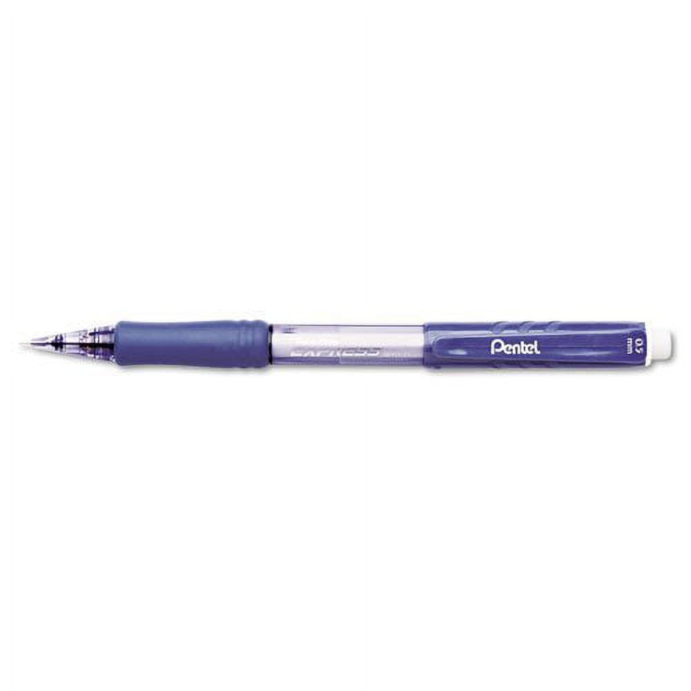Lápiz Automático Pentel Con Borrador Giratorio, 0,7 Mm, Rojo (QE517B