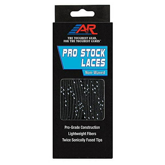 A&R Sports Pro-Stock Laces black 96"